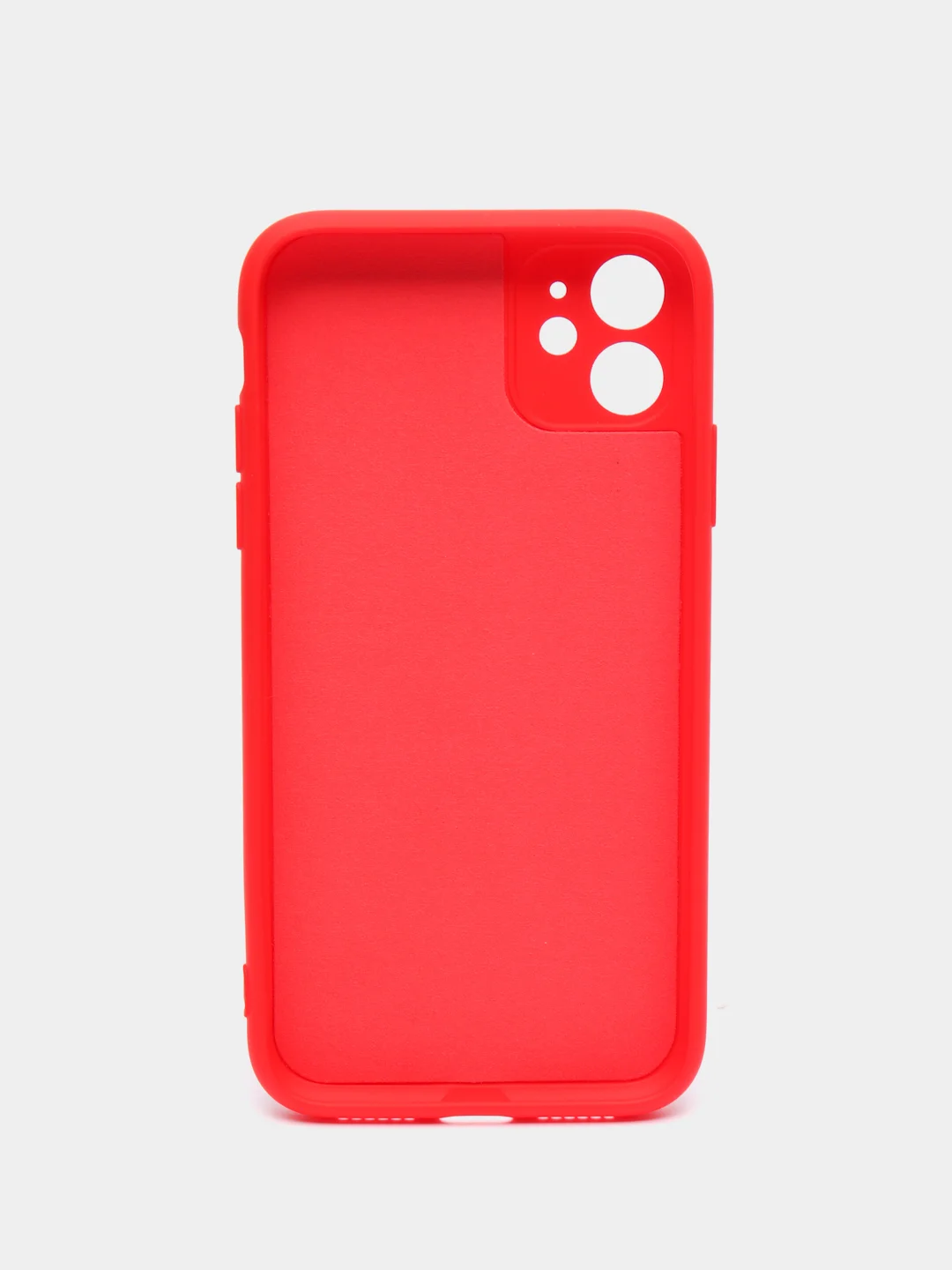 Красный чехол на Айфон iPhone 6, 6 plus, 7 plus, 7, X, XS Max, XR, 11, 11 Pro Max, 12 Mini Pro Max