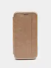 Бежевый чехол книжка Samsung Galaxy A40 (A405F)