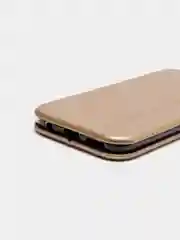 Бежевый чехол книжка Samsung Galaxy A40 (A405F)