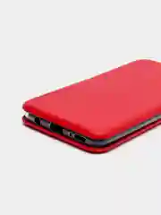 Красный чехол книжка Samsung Galaxy A40 (A405F)