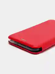 Красный чехол книжка Samsung Galaxy A40 (A405F)