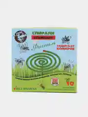 Малодымные спирали от комаров, 10 штук