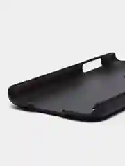 Серый металлик чехол чёрный с принтом + защитная плёнка для Samsung S5 / S5 Mini