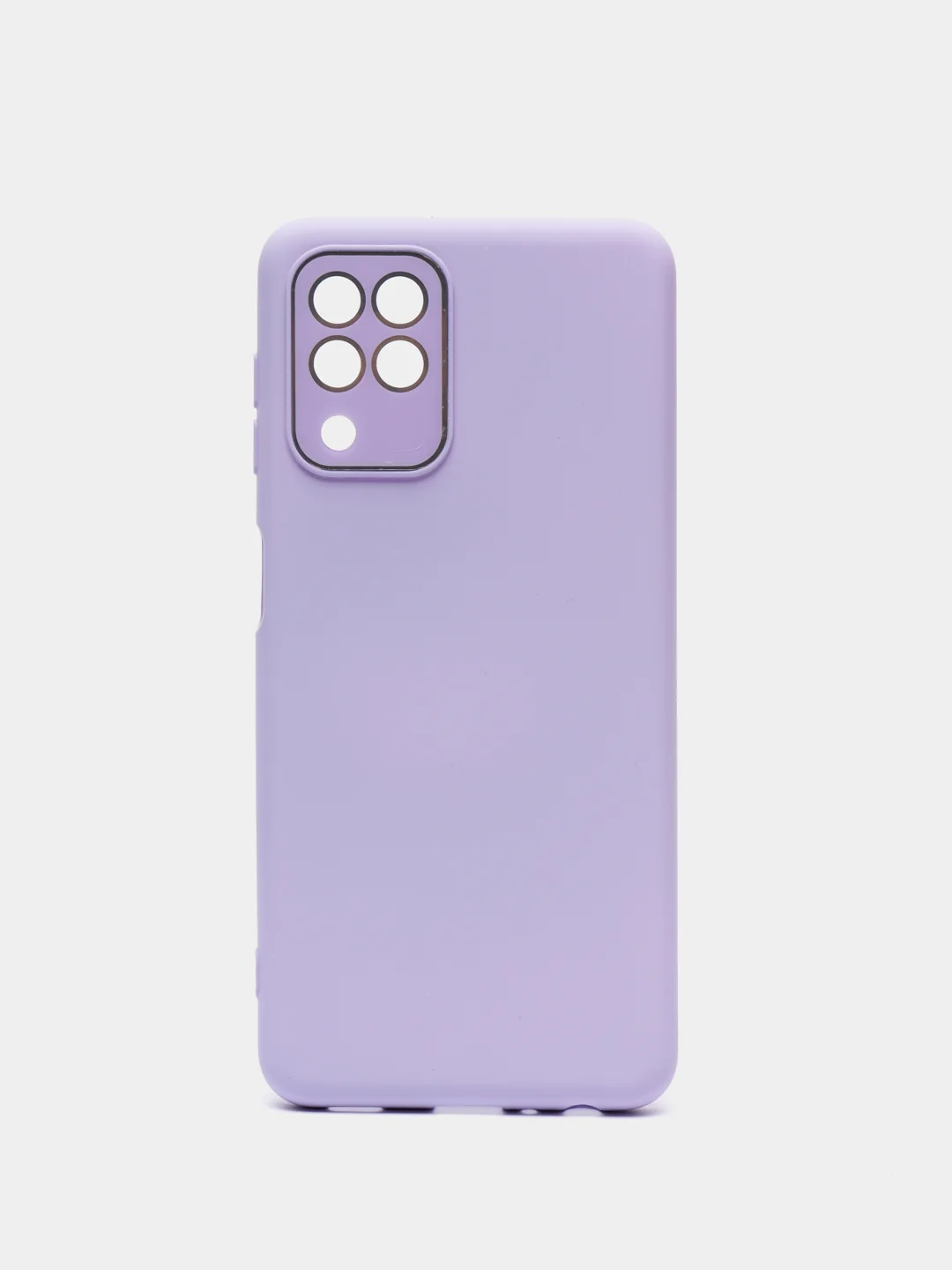 Лавандовый чехол для Samsung A22 защита камеры
