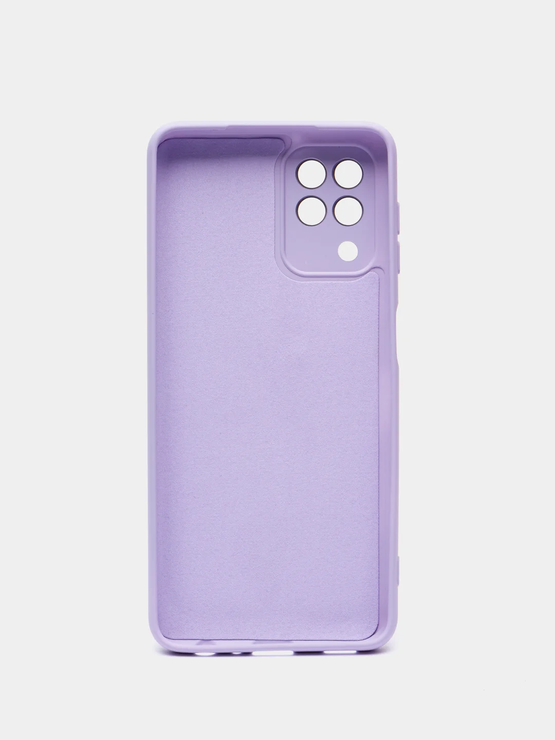 Лавандовый чехол для Samsung A22 защита камеры