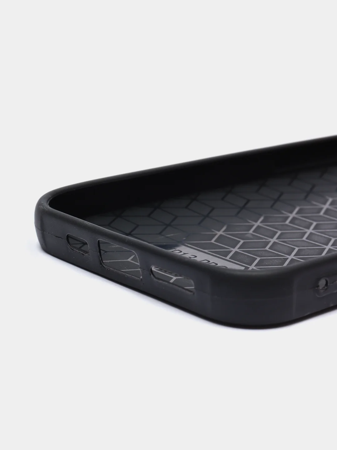 Черный чехол IPhone 13 / 13 Mini / 13Pro / 13ProMax силиконовый, имитация кожи