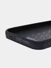 Черный чехол IPhone 13 / 13 Mini / 13Pro / 13ProMax силиконовый, имитация кожи