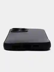 Черный чехол IPhone 13 / 13 Mini / 13Pro / 13ProMax силиконовый, имитация кожи