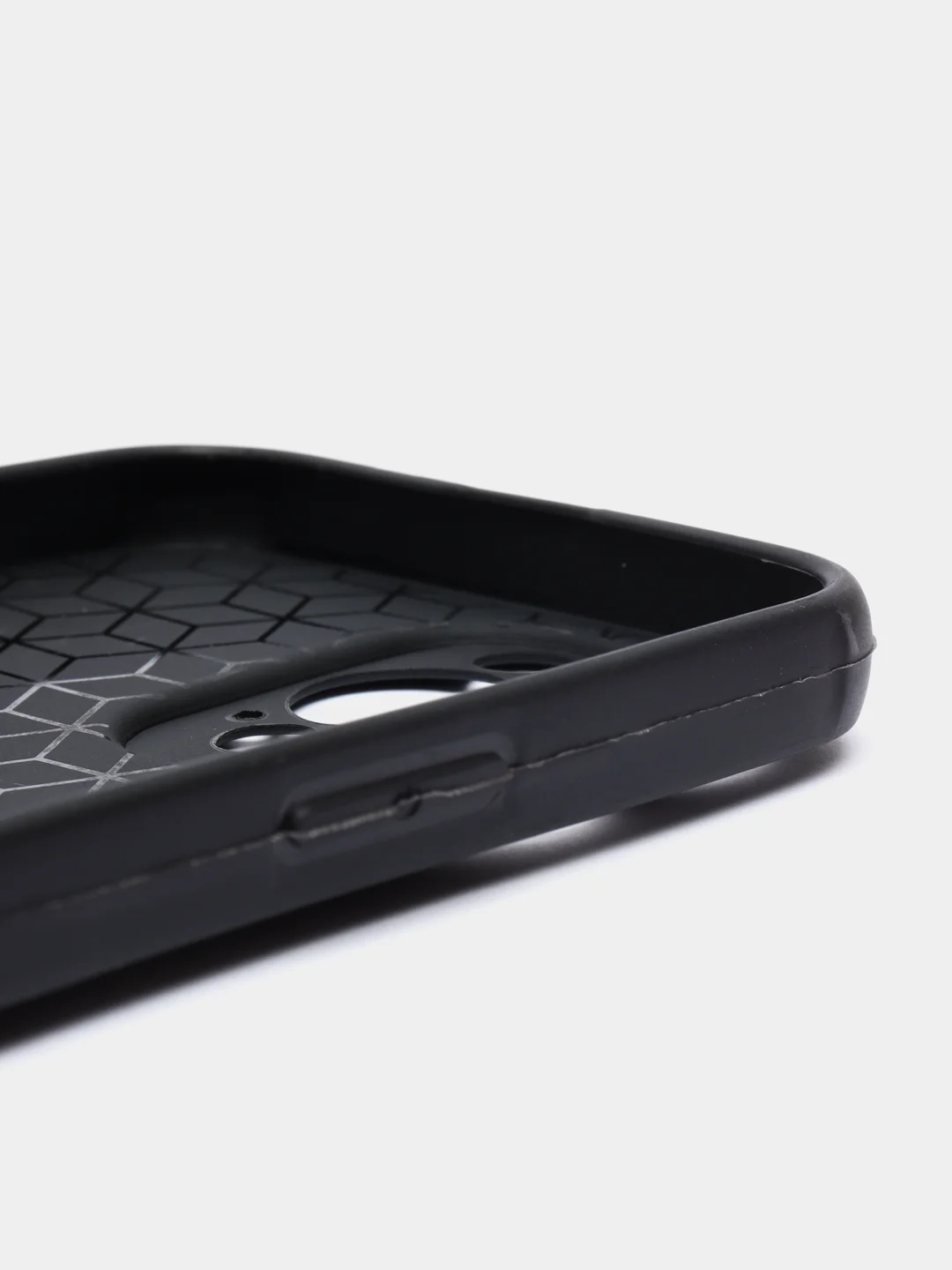 Черный чехол IPhone 13 / 13 Mini / 13Pro / 13ProMax силиконовый, имитация кожи