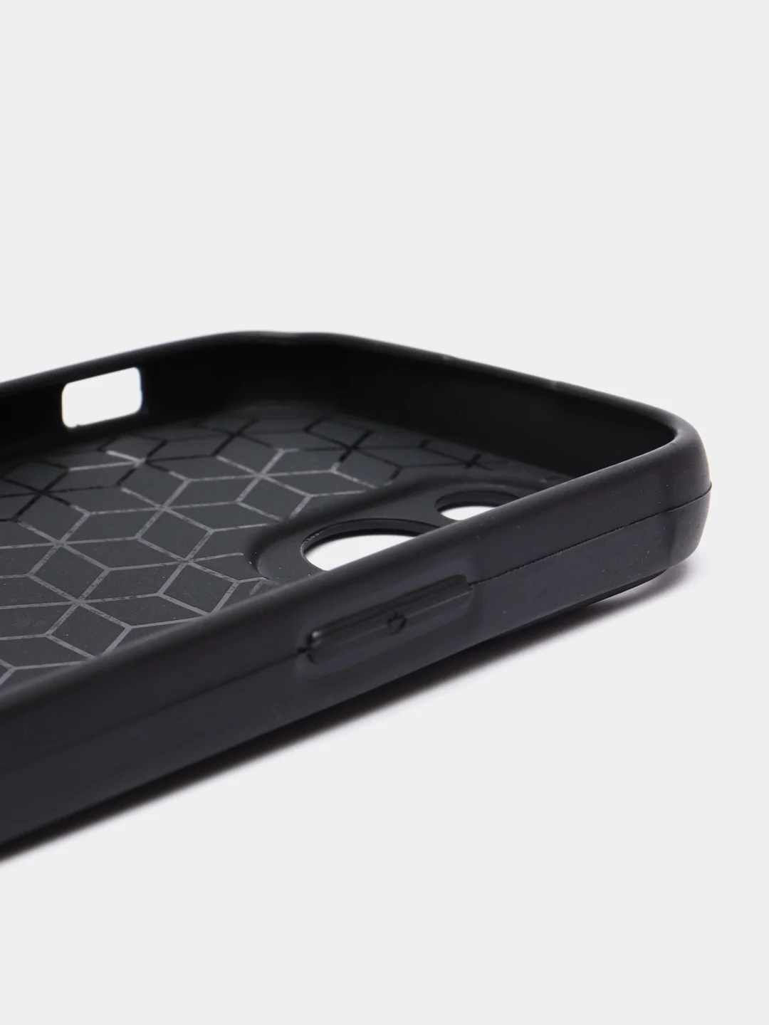 Черный чехол IPhone 13 / 13 Mini / 13Pro / 13ProMax силиконовый, имитация кожи