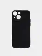 Черный чехол IPhone 13 / 13 Mini / 13Pro / 13ProMax силиконовый, имитация кожи