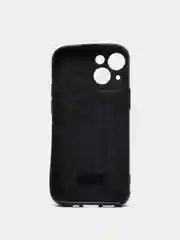 Черный чехол IPhone 13 / 13 Mini / 13Pro / 13ProMax силиконовый, имитация кожи
