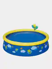 Синий бассейн My First Pool с разбрызгивателем, 152 х 38 см, 477 литров