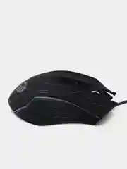Черный бесшумная проводная игровая компьютерная мышь Forka с RGB подсветкой, 6 кнопок