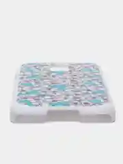 Бежевый меланж чехол с принтом + защитная пленка для Samsung S5 mini