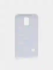 Бежевый меланж чехол с принтом + защитная пленка для Samsung S5 mini
