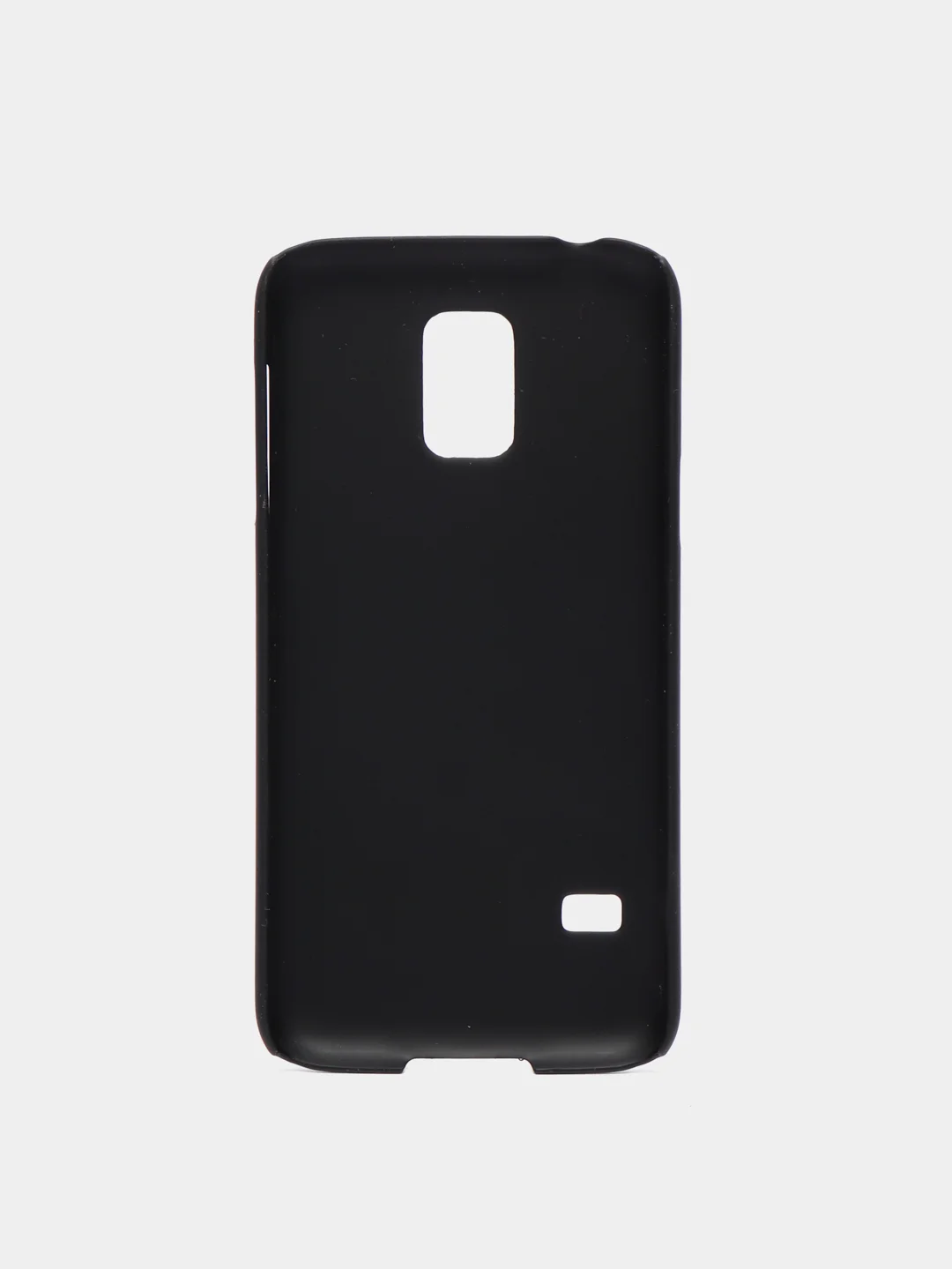 Серебряный чехол чёрный с принтом + защитная плёнка для Samsung S5 / S5 Mini