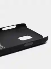 Серый чехол чёрный с принтом + защитная плёнка для Samsung S5 / S5 Mini