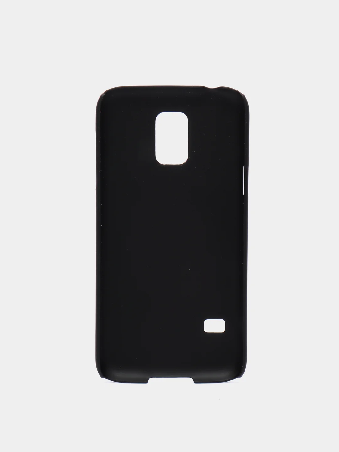 Серый чехол чёрный с принтом + защитная плёнка для Samsung S5 / S5 Mini