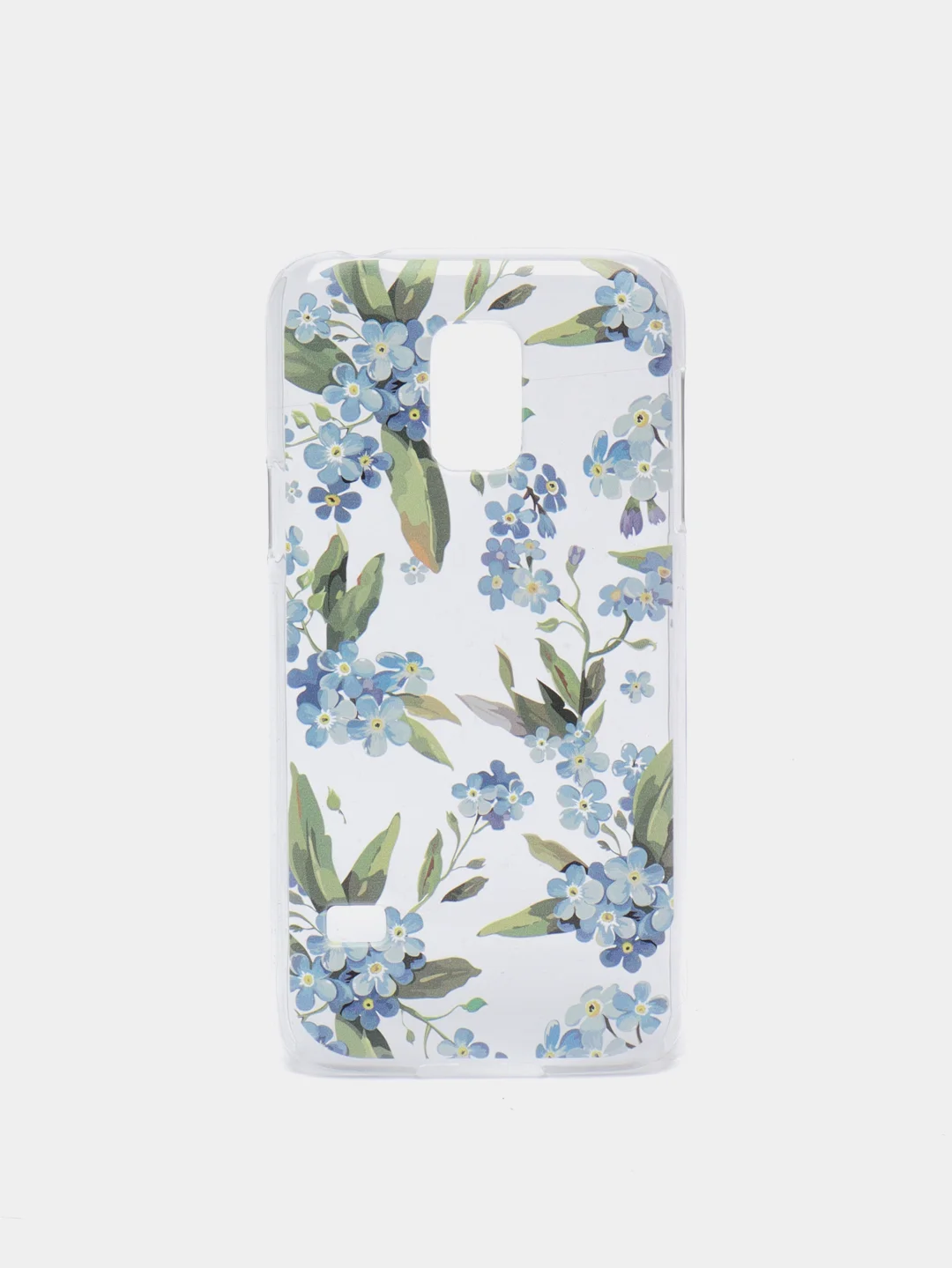 Бронзовый чехол с принтом + защитная пленка для Samsung S5 mini