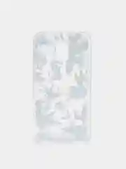 Бронзовый чехол с принтом + защитная пленка для Samsung S5 mini
