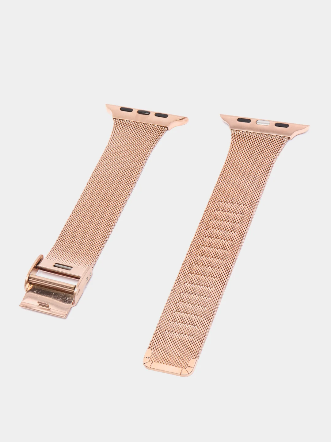 Светло-коричневый металлический ремешок Apple Watch 38 / 40 / 41 / 42 / 44 / 45 / 49 мм браслет стальной