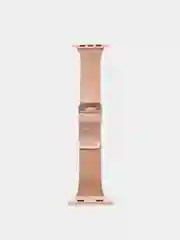 Светло-коричневый металлический ремешок Apple Watch 38 / 40 / 41 / 42 / 44 / 45 / 49 мм браслет стальной