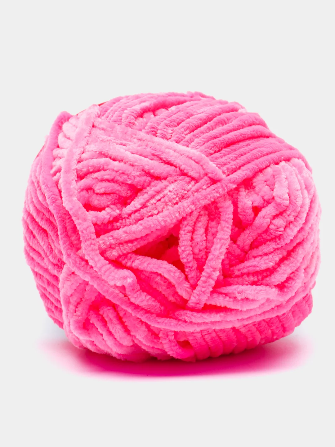 Фуксия пряжа YarnArt Velour, 100% микрополиэстер, 100 г/170 м