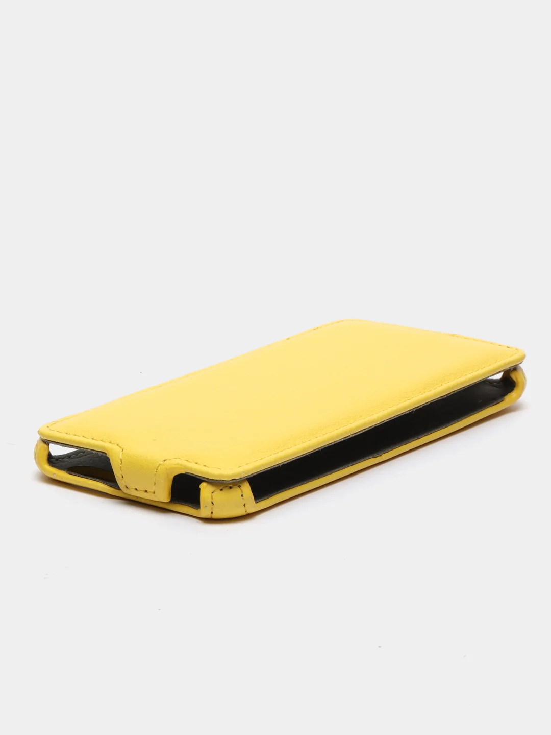 Желтый чехол флип для iPhone 6