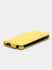 Желтый чехол флип для iPhone 6