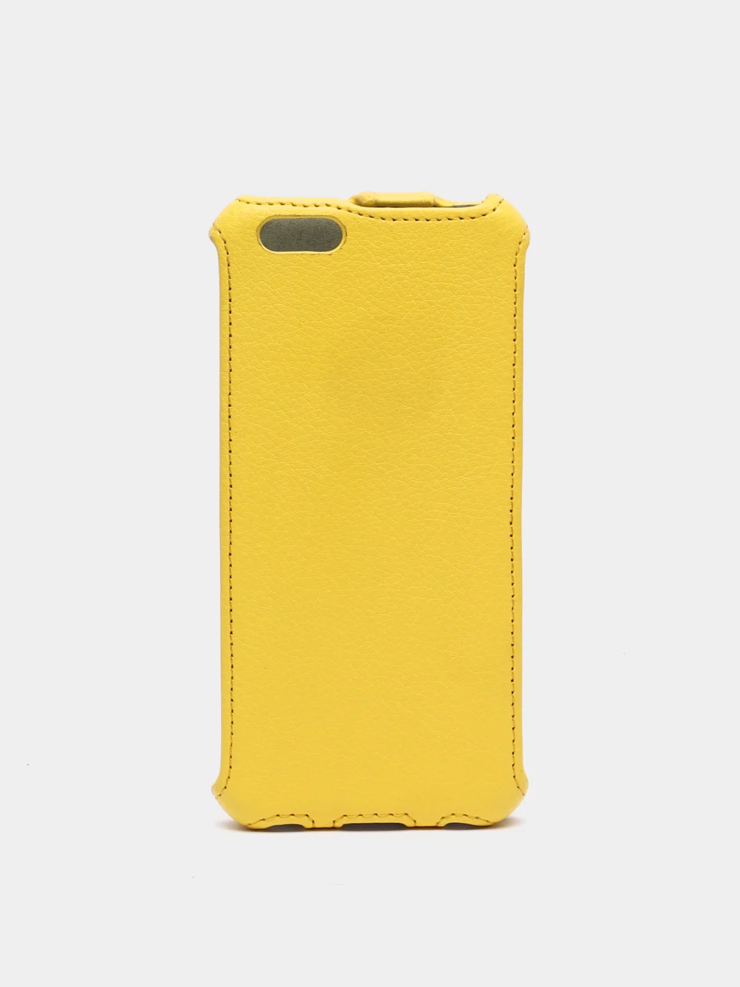 Желтый чехол флип для iPhone 6