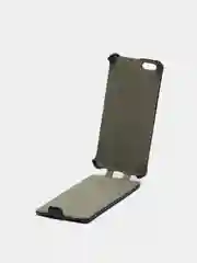 Черный чехол флип для iPhone 6
