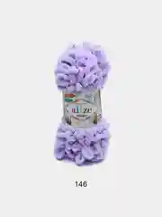 Лавандовый пряжа Alize Puffy 100% Микрополиэстер 100г 9м (Часть2)