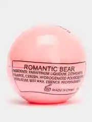 Розовый бальзам для губ Romantic Bear, увлажняющий