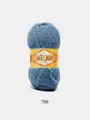 Хром пряжа плюшевая Alize Softy 100% Микрополиэстер 50г 115м (Ализе софти велюровая)