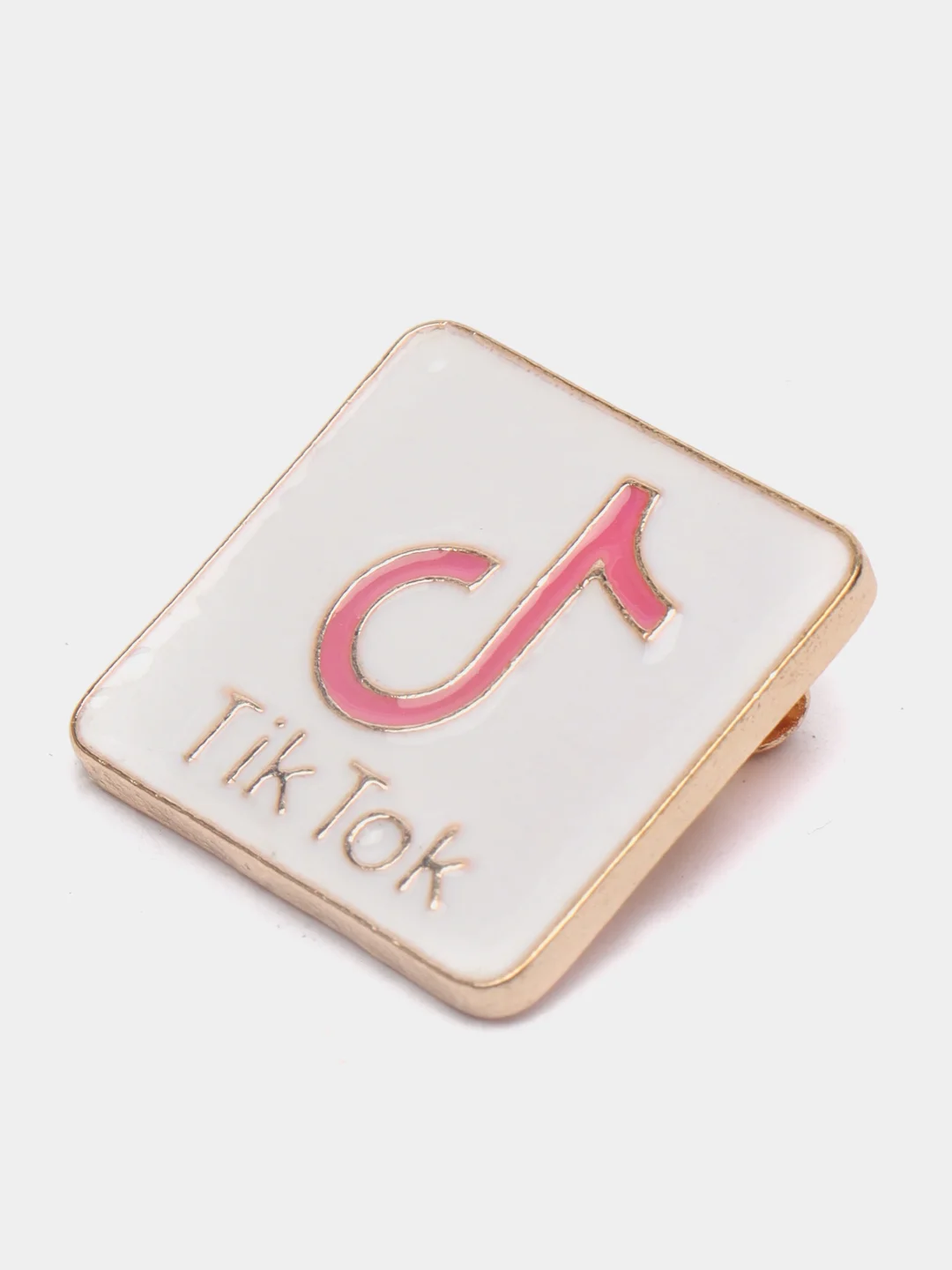 Фуксия брошь "TikTok"