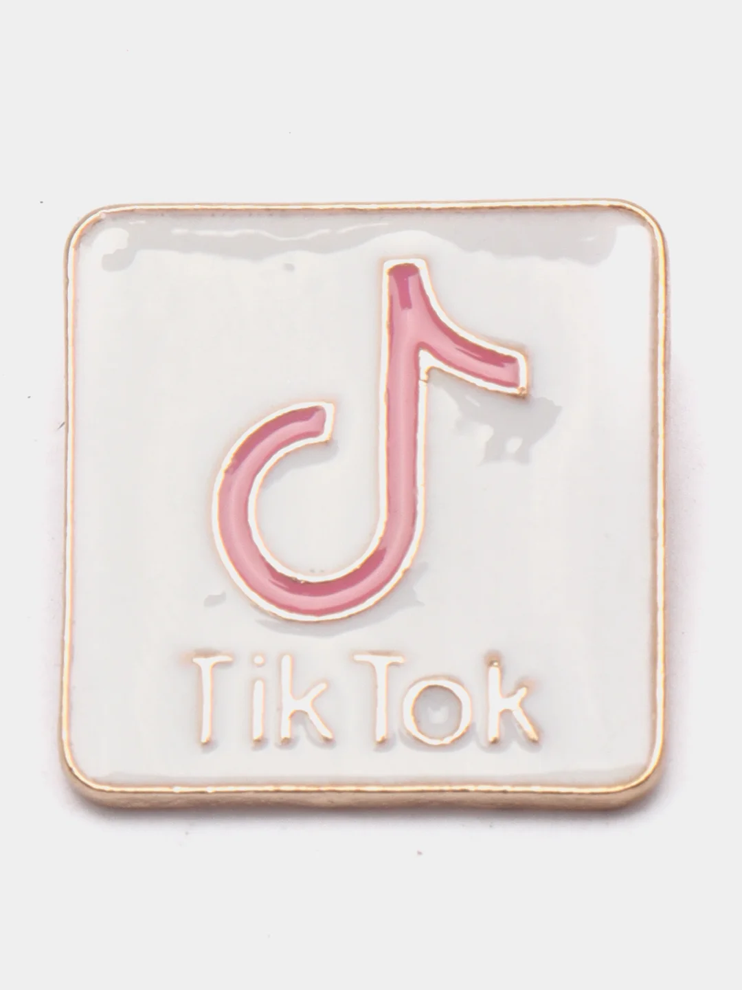 Фуксия брошь "TikTok"