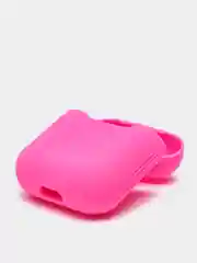 Фуксия силиконовый чехол для наушников Apple AirPods 2