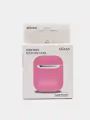 Фуксия силиконовый чехол для наушников Apple AirPods 2