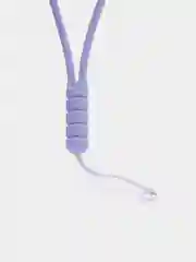 Фиолетовый шнурок для телефона силиконовый
