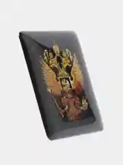 Золотой 3d стикеры наклейки на телефон