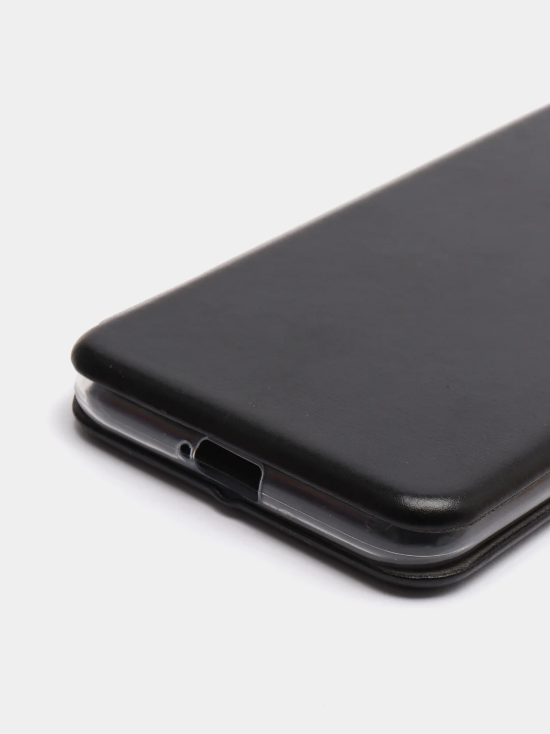 Черный чехол-книжка Itel Vision 2S