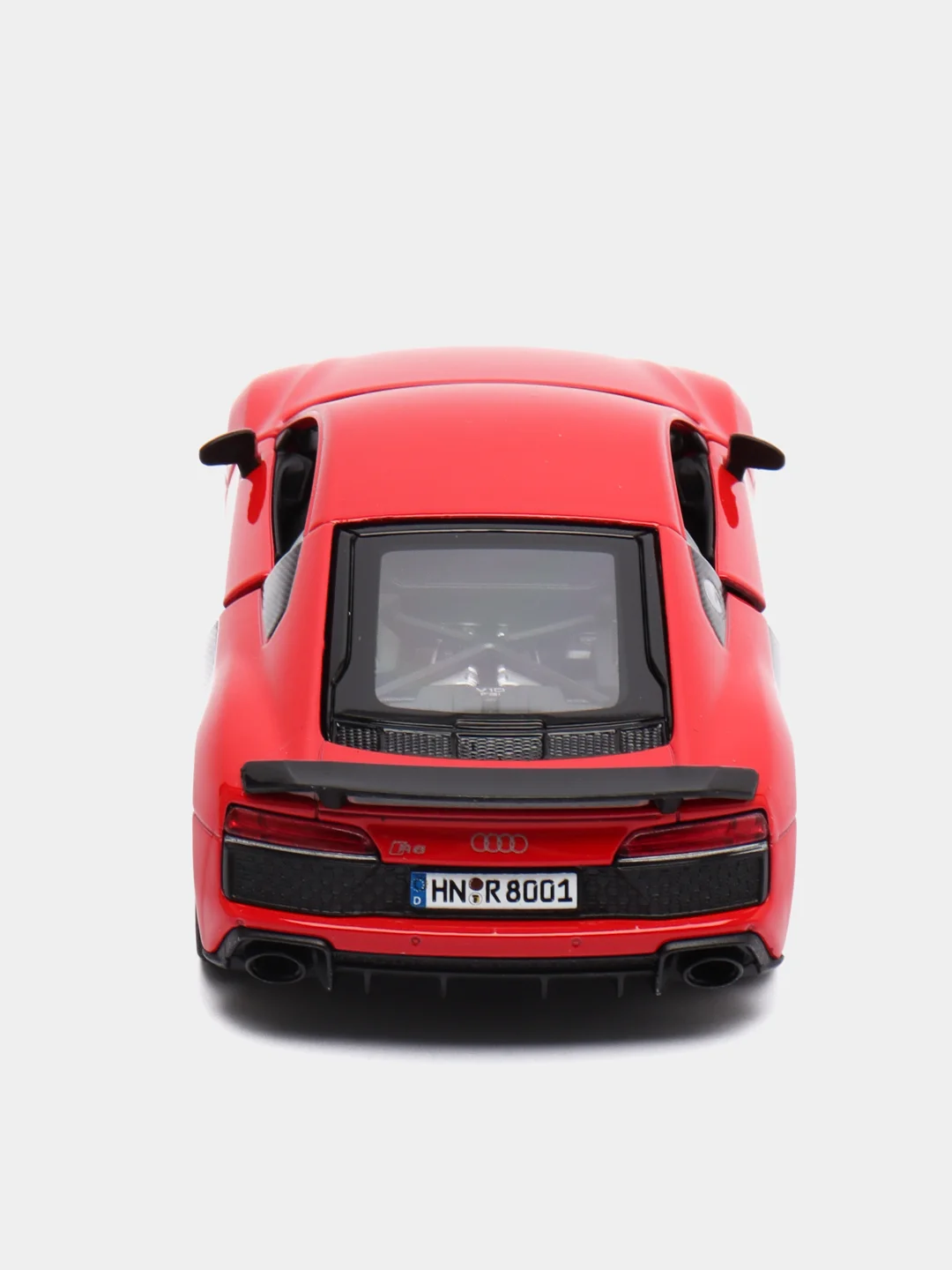 Красный металлическая машинка 1:38 Audi R8 Coupe 2020 KT5422D