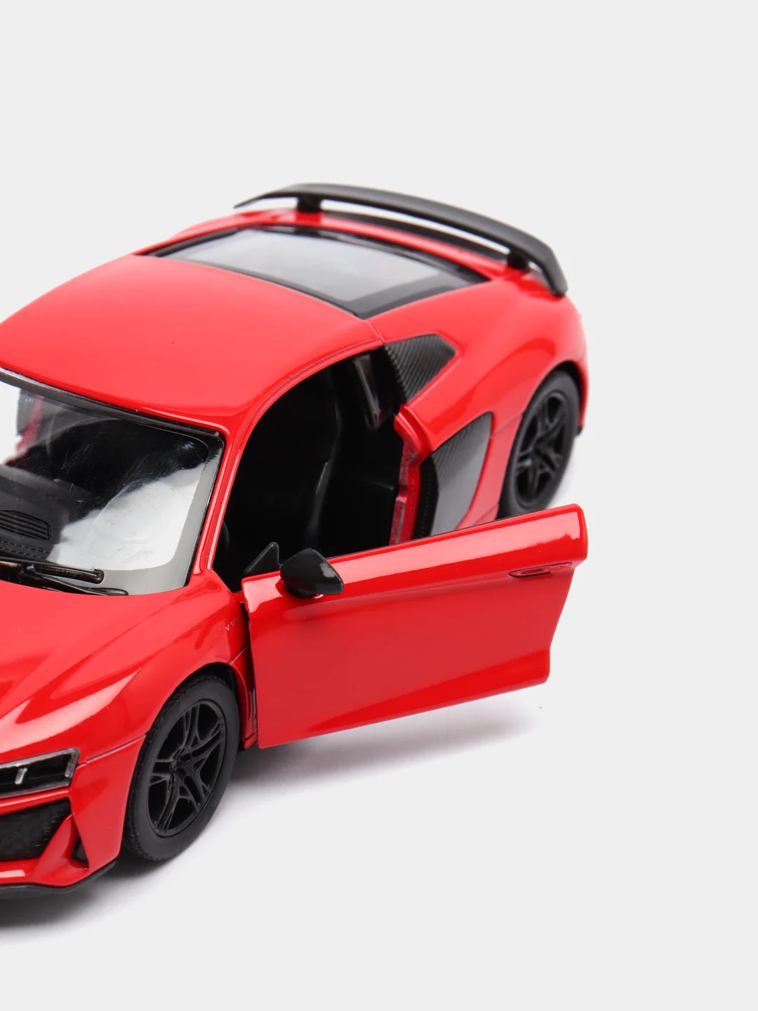 Красный металлическая машинка 1:38 Audi R8 Coupe 2020 KT5422D