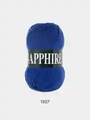 Синий пряжа Vita Sapphire, 55% акрил и 45% шерсть ластер, 100 г, 250 м
