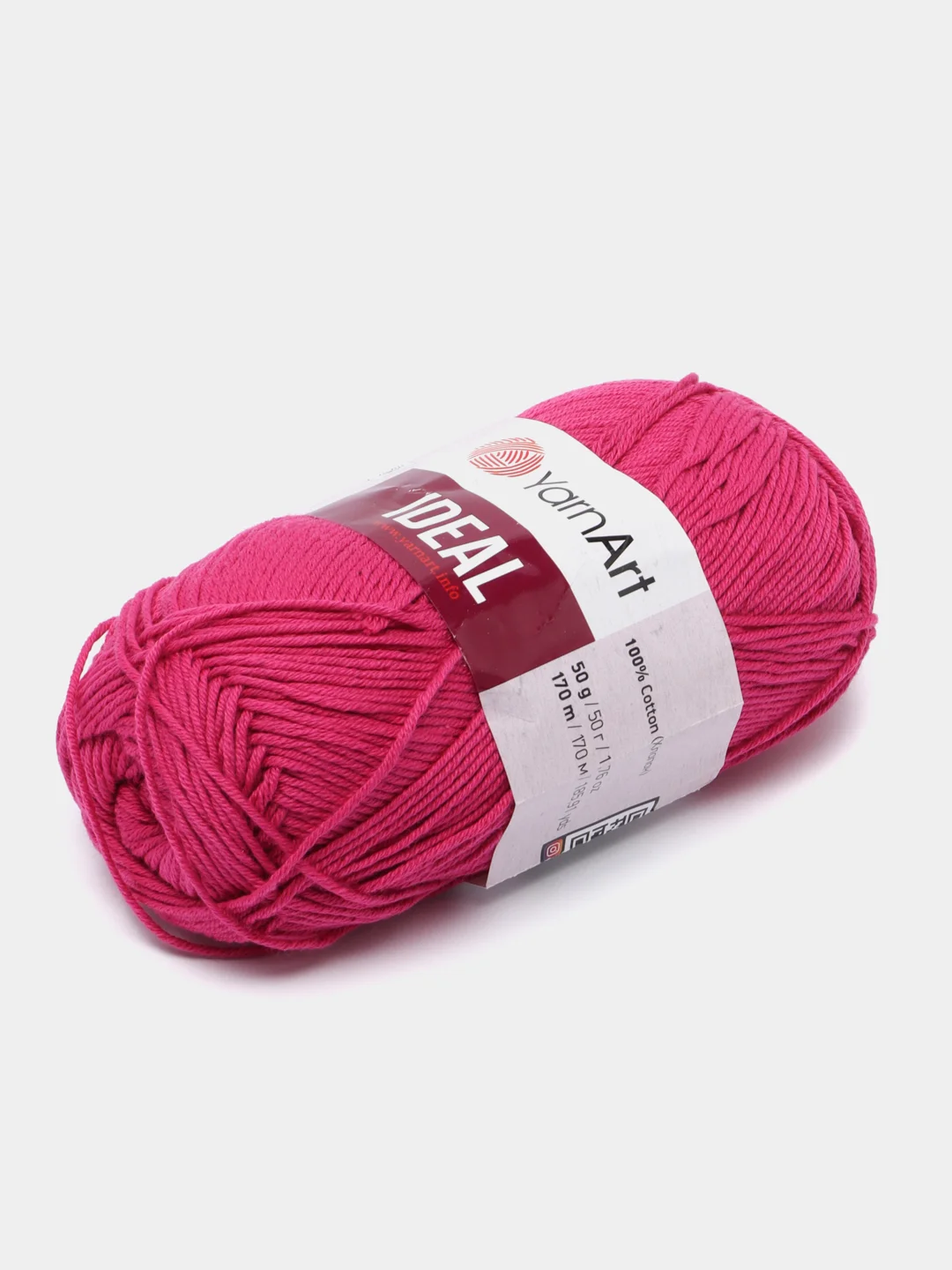Фуксия пряжа YarnArt Ideal 100% Хлопок 50г 170м