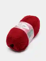 Бордовый пряжа Alize Cotton Gold 55% Хлопок 45% Акрил 100г 330м Ализе Коттон Голд