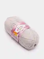 Серый меланж пряжа Alize Cotton Gold 55% Хлопок 45% Акрил 100г 330м Ализе Коттон Голд