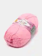 Конфетный пряжа Alize Cotton Gold 55% Хлопок 45% Акрил 100г 330м Ализе Коттон Голд