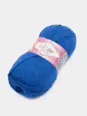 Синий пряжа Alize Cotton Gold 55% Хлопок 45% Акрил 100г 330м Ализе Коттон Голд